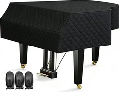 Grand Piano Cover Water Moisture Dust Proof Grand Piano Protective Cover 78.7″