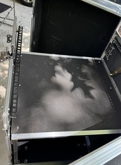 10U Audio DJ Road Rack Case with Casters Pro Tour Grade Rack Mobile Flight Case
