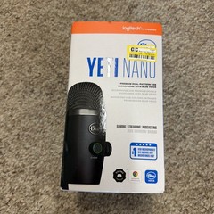 Logitech Blue Yeti Nano Premium USB Microphone – Black