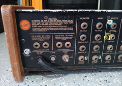 Vintage PEAVEY XR 700 SEVEN CHANNEL DUAL POWERED MIXING CONSOLE