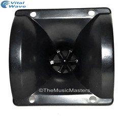 Pair 3.5″ inch Flush Mount Piezo Super Horn Tweeter Speakers Car Home Pro Studio