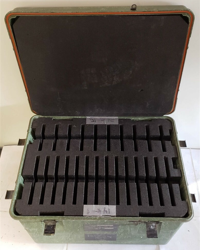 ECS Truck Case Missing Pressure Release Valve Single Lid Foam Electronic Gun