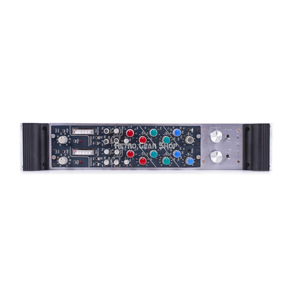 Helios Channel Strips Rare Vintage Stereo Pair Preamp Equalizer Compressor Pre