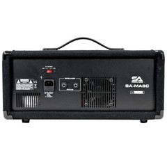 Seismic Audio 8 Channel 400W RMS Powered Mixer Bluetooth Effects SA-MA8C