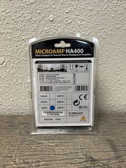 Behringer Microamp HA400 4 Channel Headphone Amplifier- New – Grade A