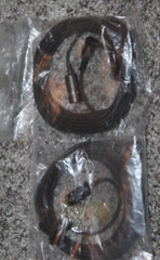 UNBRANDED (LOT OF 5) microphone with cable 10ft ( corded body mic ??)