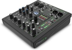 Mackie ProFX6V3+ 6-Channel Analog Mixer With Enhanced FX, USB, Bluetooth