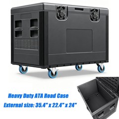 35″x 22″x 24″ ATA Road Case | Equipment Storage Case for Pro Audio DJ Touring