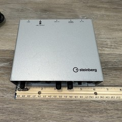 Steinberg UR12 USB Audio Interface 24-bit/192kHz Phantom Power w/ USB Cable