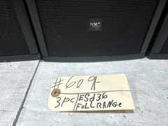 KV2 Audio ESD36 Triple 6″ 3 Way Passive Full Range speaker #6091 (One) THS