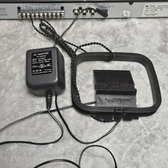 TOA DT-930 AM/FM Synthesizer Tuner Rack Mount Pro Audio with Antenna & Manual