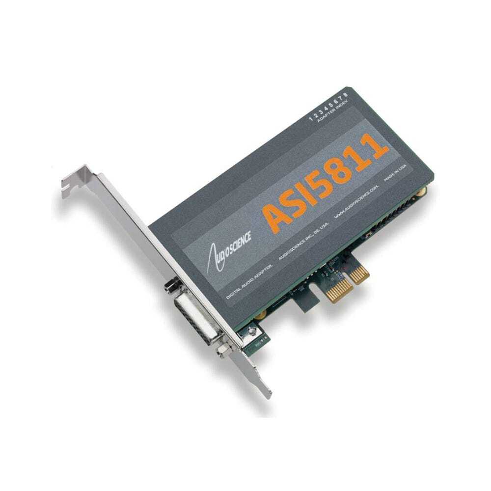 AudioScience ASI5811 PCI Express Linear Sound Card