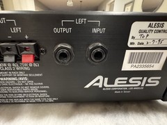 Alesis RA-100 Reference Amplifier 75 WPC @ 4 Ohms Stereo – Tested Working Video