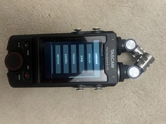 TASCAM Portacapture X8 High-Resolution Multi-Track Handheld Recorder – Black