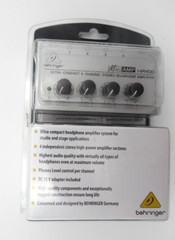 Behringer Microamp HA400 4 Channel Headphone Amplifier Sealed