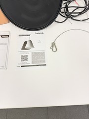Biamp P60DT-BL 6.5″ Two Way Pendant Loud Speaker, Black New
