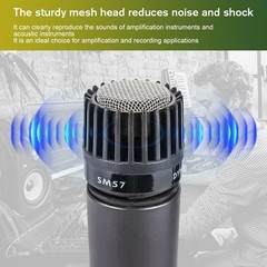 SM57 Wired Cardioid Dynamic Instrumental and Vocal Microphone US STOCK