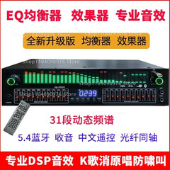 Professional 31 Band HiFi Equalizer Effects Processor 2 in 1 Bluetooth Optical C