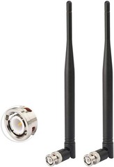 Compact UHF Antenna System 2-Pack, BNC Male 400-960MHz – Optimal Wireless Audio