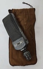 Ultra Rare 1930/1940s BRUNO LABS Velocity Ribbon Microphone Great Cond Vintage