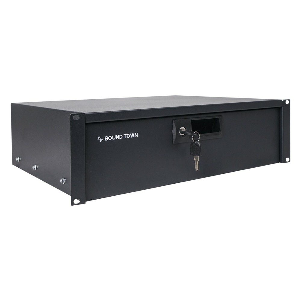 OPEN BOX: Sound Town 19-inch 3U Locking Rack Drawer Protection Foam (STRD-3D-R)