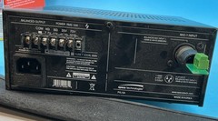 Speco PVL30A 30W Mixer PA Amplifier Mics Aux (Power Cable Not Included )