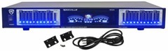Rockville REQ20 19 Rack Mount Pro Dual 10 Band Graphic Equalizer EQ w/VU Meters