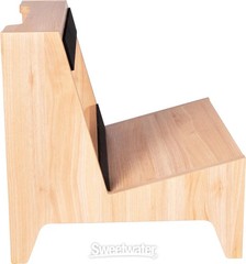 Gator Frameworks Elite Series Small Guitar Amp Stand – Natural Maple Matte