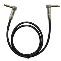1/4 Right Angle Male to Right Angle Male Audio Speaker Cable for Bass/Guitar 3FT