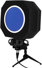 Professional Microphone Isolation Shield with Pop Filter,Reflection Filter for R