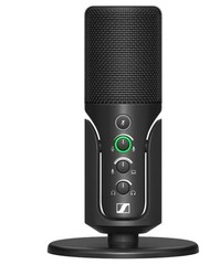 USB Cardioid Condenser Microphone & Table Stand, 1.2 m USB-C Cable – Mute Button