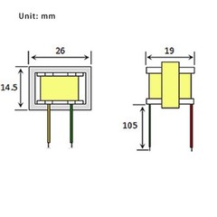 Ribbon Transformer Transformer 1Pcs Metal Audio Equipment Replace Transformer