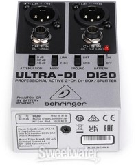 Behringer Ultra-DI DI20 2-channel Active Direct Box / Splitter