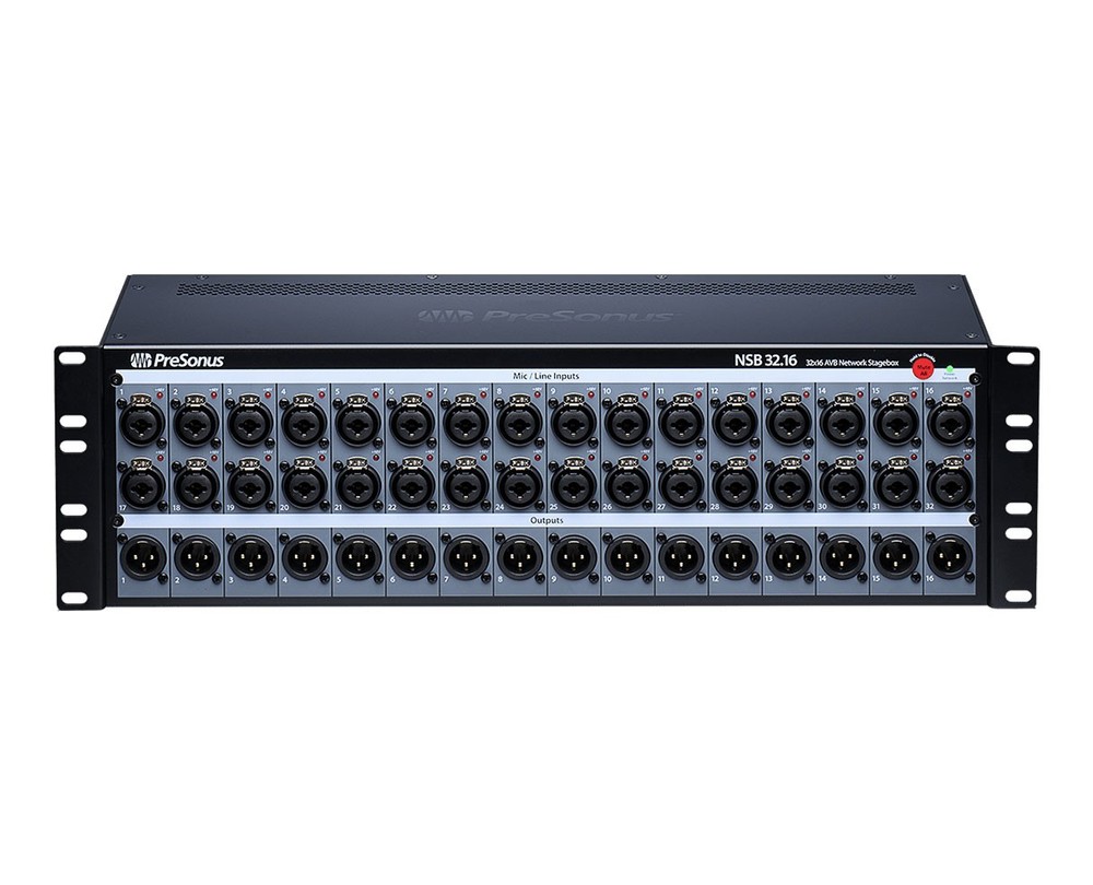 PreSonus NSB 32.16 32×16 AVB-Networked Stage Box for Use w/StudioLive Consoles