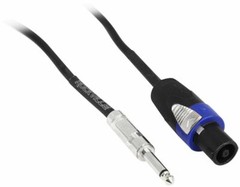Rockville RCTS1425 25′ 14 AWG 1/4″ TS to Speakon Speaker Cable 100% Copper
