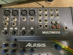Alesis MultiMix 8 USB FX 8-Channel Mixer Recording Interface