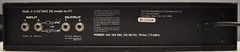 ART Dual Two Third Octave Equalizer Model No. 171