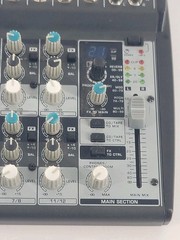 Behringer Xenyx 1202FX 12-Input Audio Mixer Multi-FX Processor