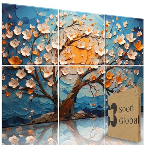 Acoustical Wall Panels Art Acoustic Panels, Decorative 72 X 48 Inches Canvas