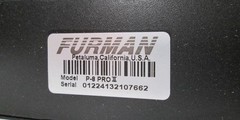 Furman P-8 PRO Series II Linear AC Power Conditioner 120V 20A