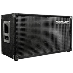 2×12 Guitar Speaker Cabinet – 8 ohms with Interchangeable USA Flag Grille