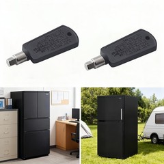 2-Pack Universal Mini Fridge Lock & Freezer Door Key Replacement,Pentagonal H…