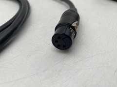 Lot of 2 Lex CC-4P-10 4-Pin XLR Extension, 10ft