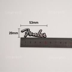4pcs Replacement Fender Badge Emblem Logo Aluminun Car Speaker