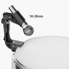 Saxophone Drum Clamp Music Mic Mount 90° Rotation Versatile for Various