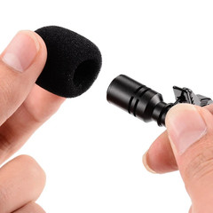 3.5Mm Wired Microfon Mini Microphone Condenser USB Type C Lavalier Clip Professi