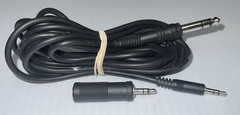 1/4 inch TS to 1/8 inch TRS Cable, 1/4″ TS Mono to 1/8 inch3.5mm TRS Stereo FS