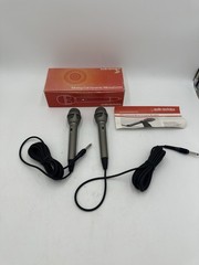 Vintage Audio-Technica AT-816 Moving Coil Dynamic Microphone 2X With Box