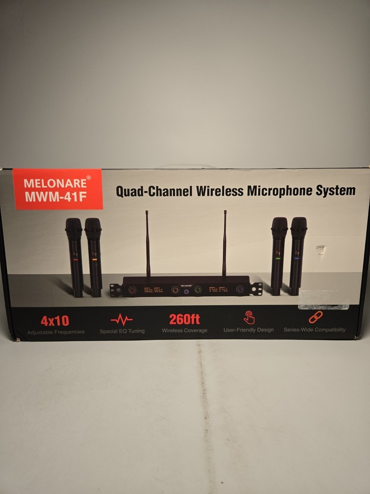 MELONARE Quad – Wireless Microphone System MWM-41F