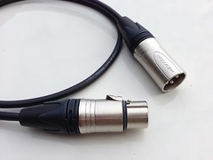 3FT Mogami W3080 110 Ohm AES/EBU Neutrik XX Series XLR 3Pin Digital Audio Cable
